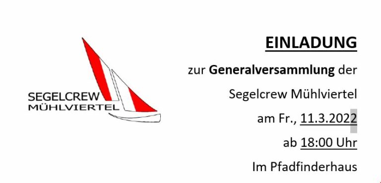 Read more about the article Generalversammlung am Fr. 11.3.2022 im Pfadfinderhaus
